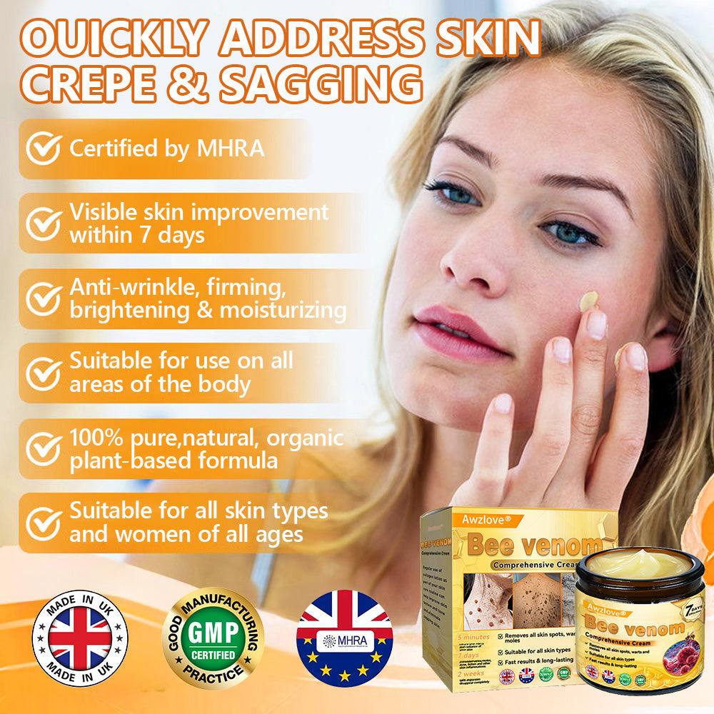 🔥🔥 LAST DAY 80% OFF 🇬🇧𝐀𝐖𝐙𝐋𝐎𝐕𝐄® Bee venom Comprehensive Cream ✅Made and Shipped from the UK ✅