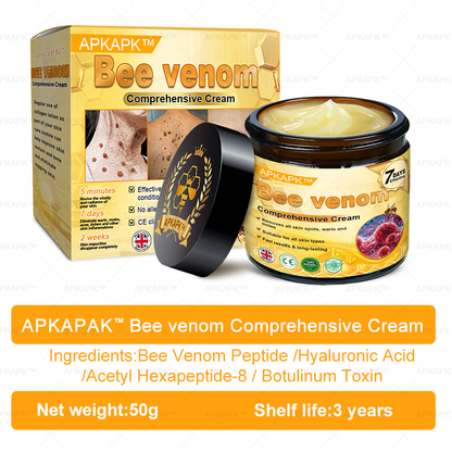🐝✨ APKAPK® Bee venom Comprehensive Cream 🔥 Sagging Skin, Fine Lines, Loss of Firmness, Flat Bust, Drooping Hips, and More
